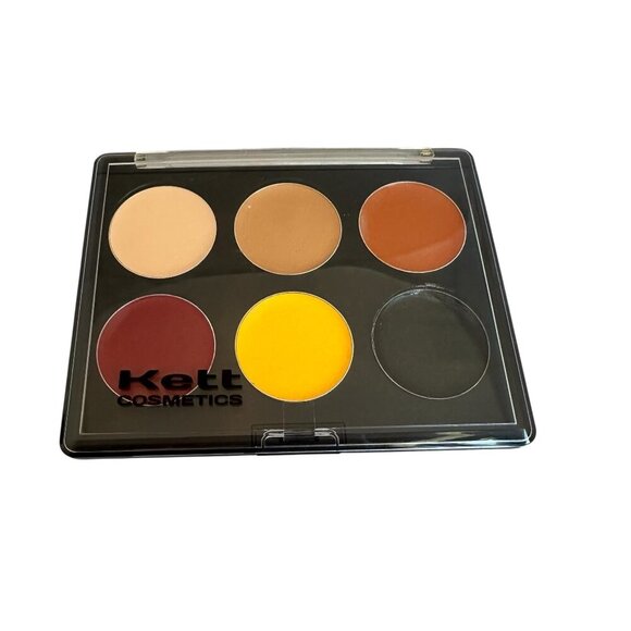 Kett Cosmetics Fixx Creme Makeup Custom Palette Colorful Professional NEW - Picture 1 of 9